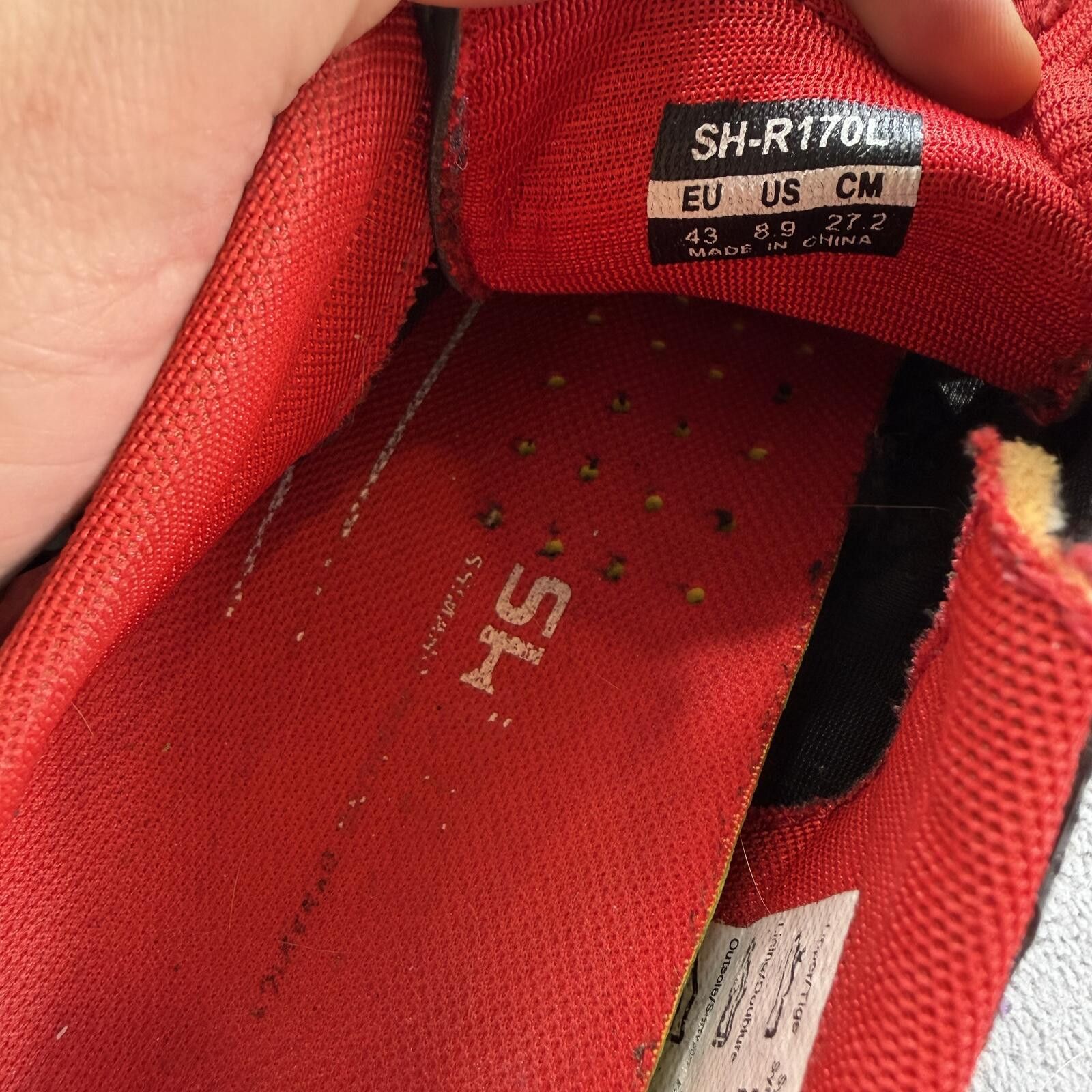 Other Shimano SH-R170 Road Cycling Shoes EU 43 US 9 Black SPD-SL Size US 9 / EU 42 - 4 Thumbnail