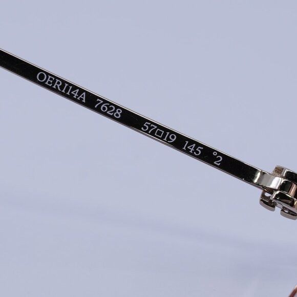 Off-White Off-White OERI14A CORTEZ 7628 Sunglasses Gold Rectangle Size ONE SIZE - 8 Thumbnail