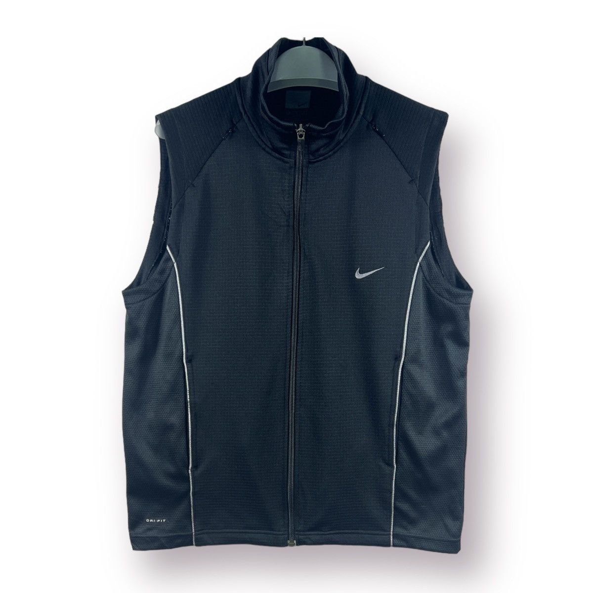 Nike × Vintage 🔥 Y2k NIKE WSOOSH SLEEVELESS Size US S / EU 44-46 / 1 - 1 Thumbnail