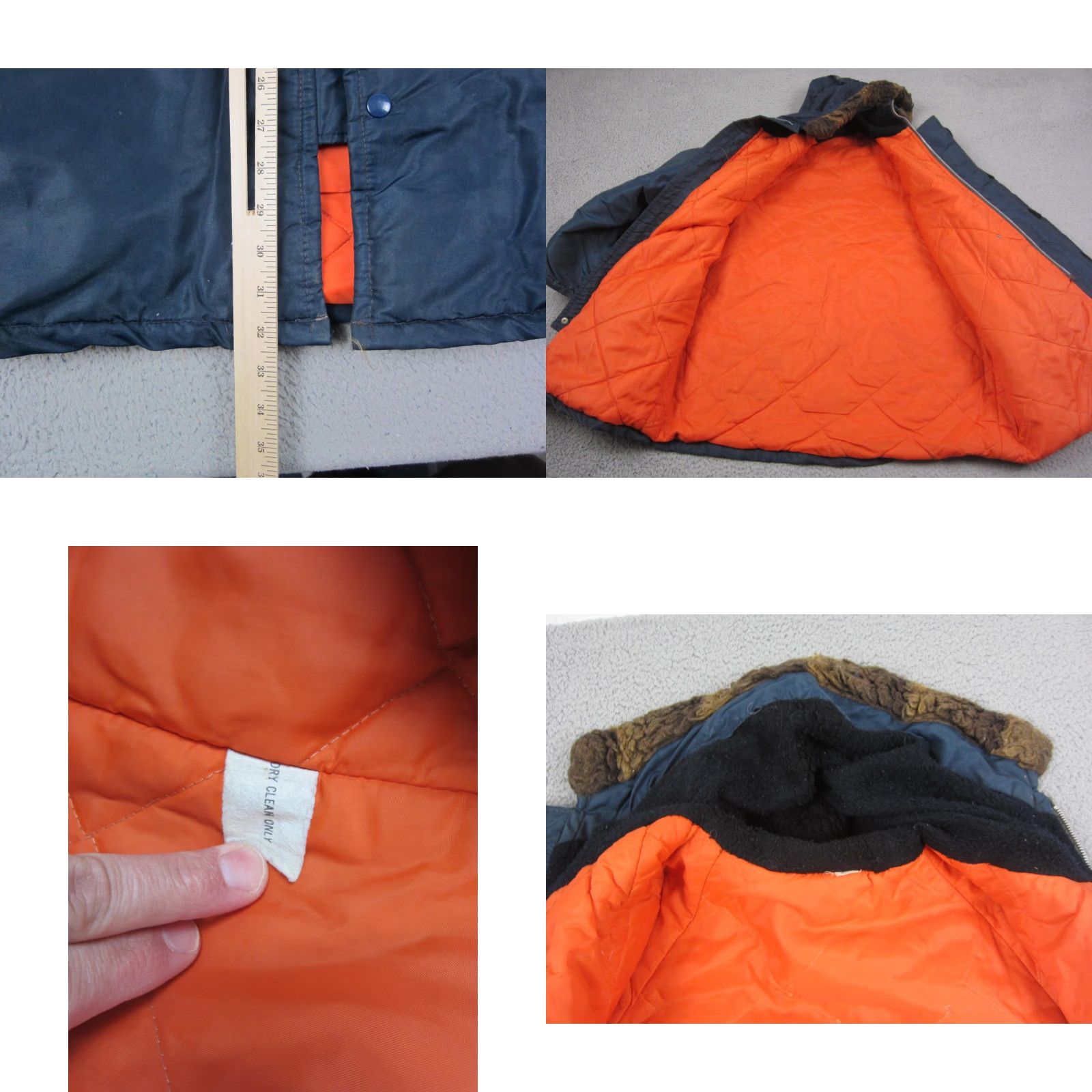 Vintage VINTAGE Parka Jacket Mens XL Blue Nylon Canvas Hood 90s Logo Workwear Winter Size US XL / EU 56 / 4 - 8 Thumbnail