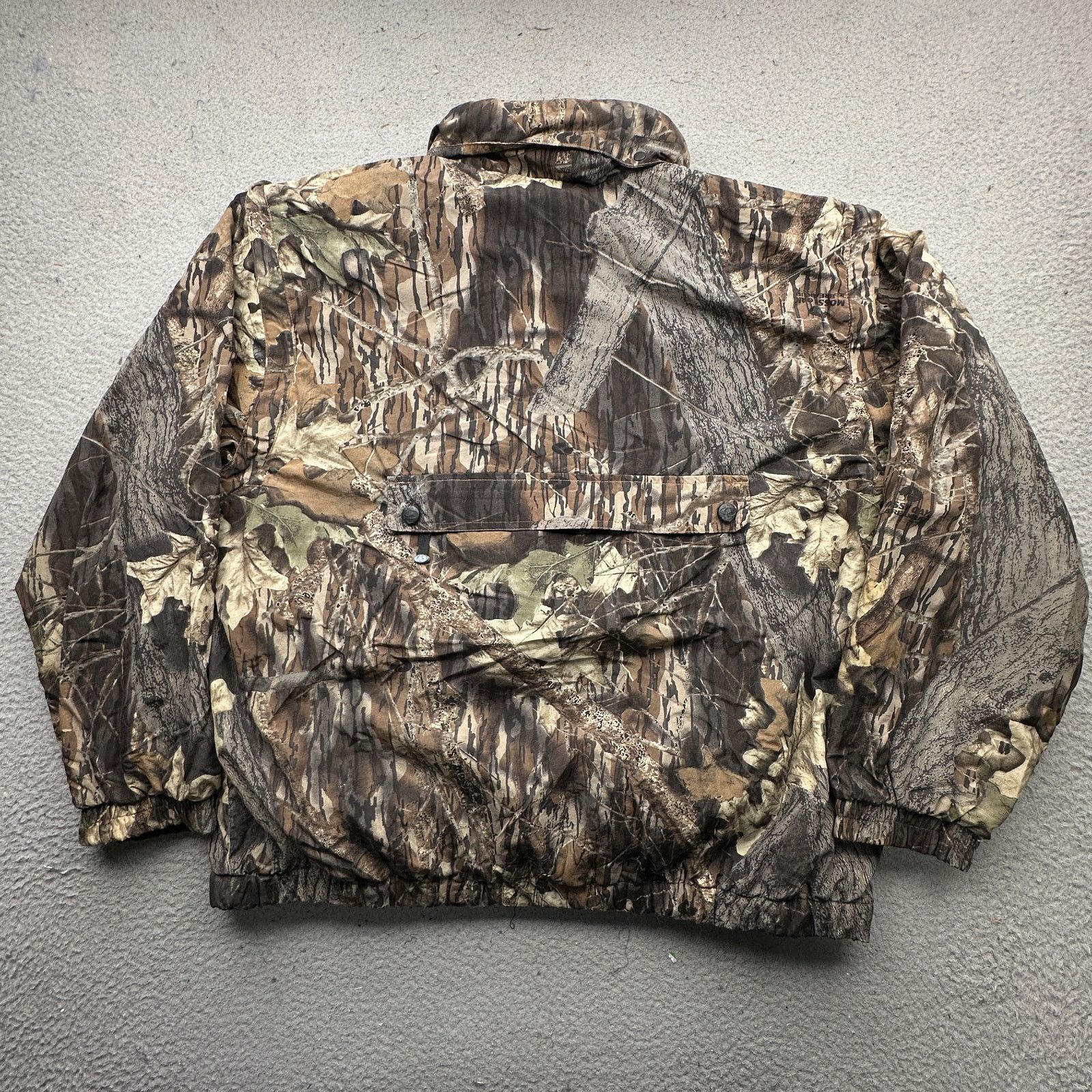 Mossy Oaks Mossy Oak Reversible Camouflage Fleece Hooded Jacket Mens XL Size US XL / EU 56 / 4 - 4 Thumbnail
