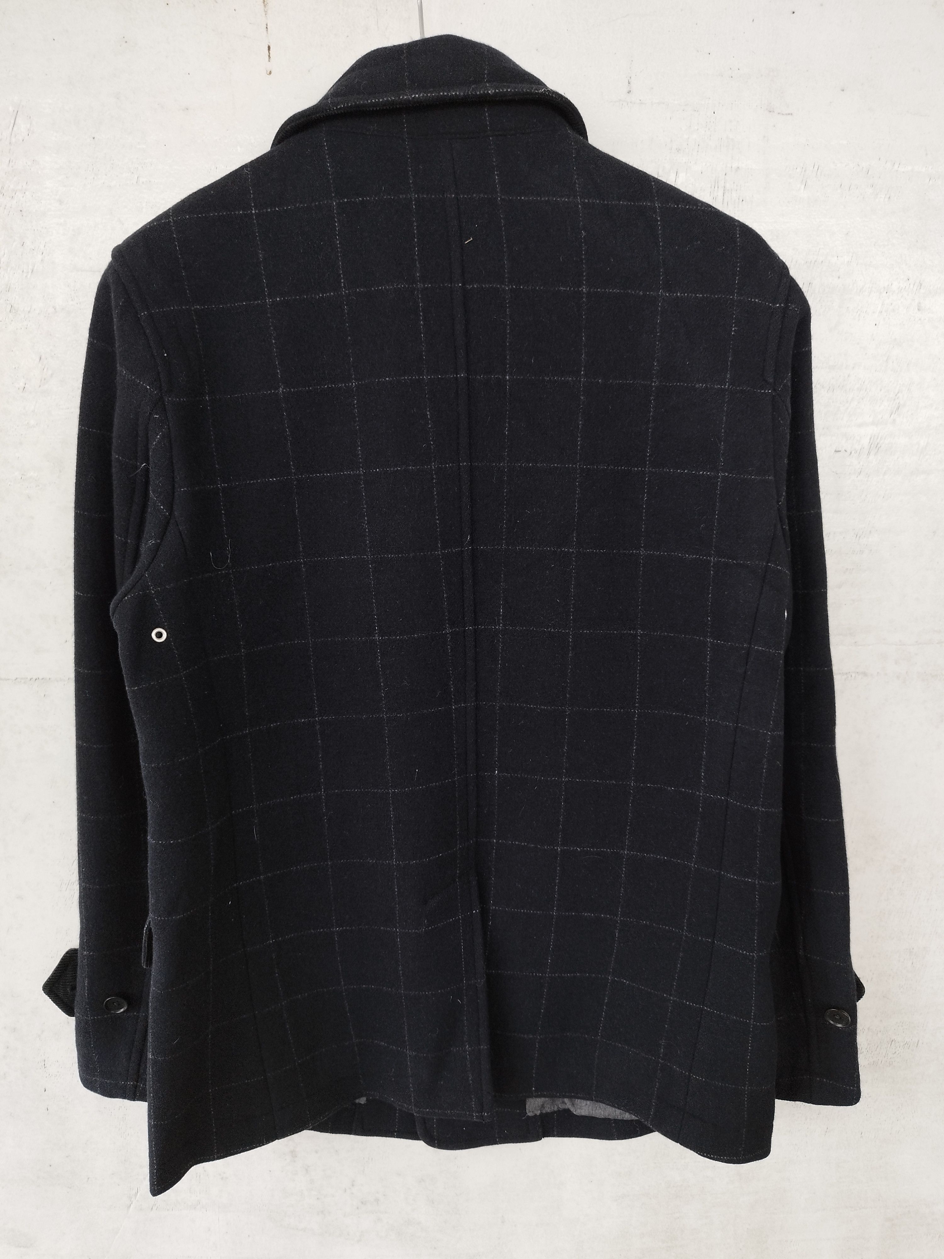 SHIPS Ships jacket plaid wool overcoat Size US M / EU 48-50 / 2 - 3 Thumbnail