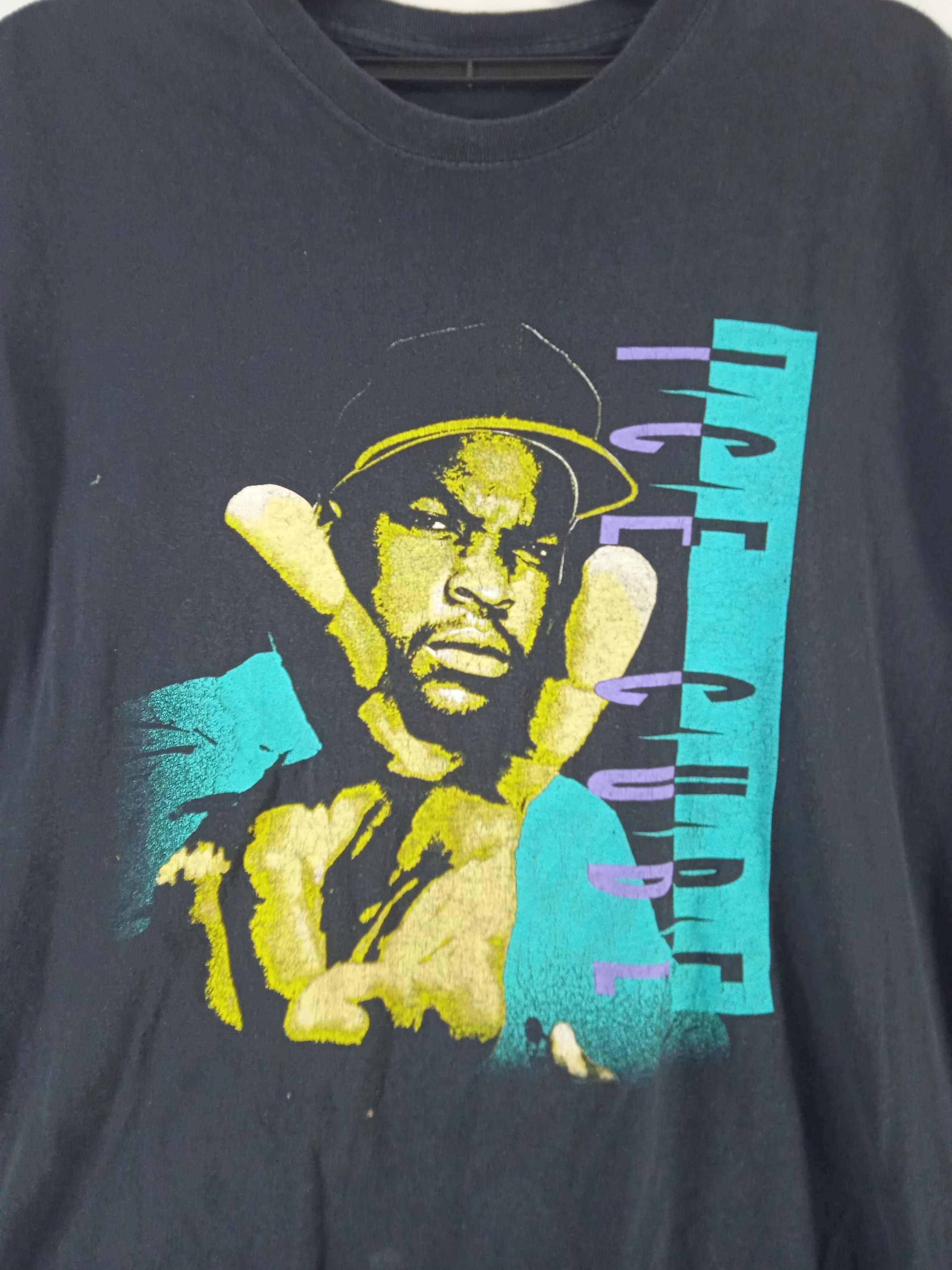 Band Tees × Rap Tees × Vintage Vintage Rap Tees Ice Cube Distressed Custom Y2k Size US XXL / EU 58 / 5 - 6 Thumbnail