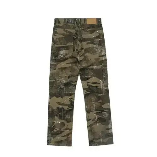Jean fade pattern camo cargo pants Size US 31 - 2 Thumbnail