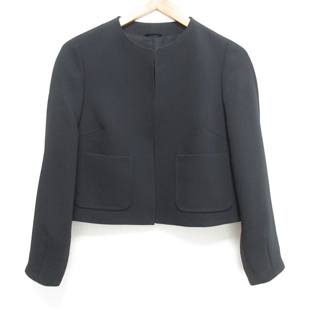 Other ANAYI Light Double Cross No Collar Jacket Others Outerwear DUTY FREE for USA