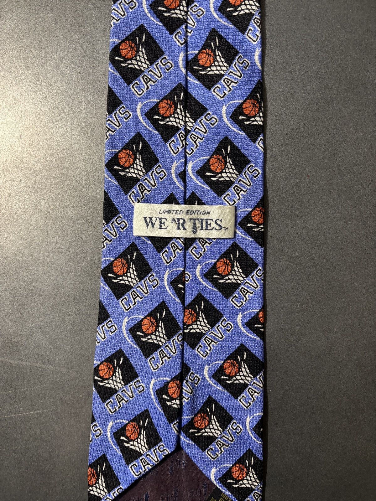 NBA Vintage Cleveland Cavaliers Tie NBA Draft Day 90s Limited Ed Size ONE SIZE - 5 Thumbnail