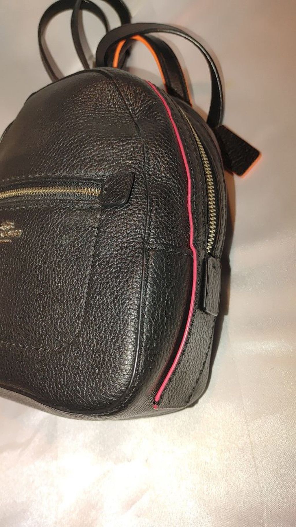 Coach Coach Andi Mini Pebbled Leather Backpack F38348 Size ONE SIZE - 6 Thumbnail