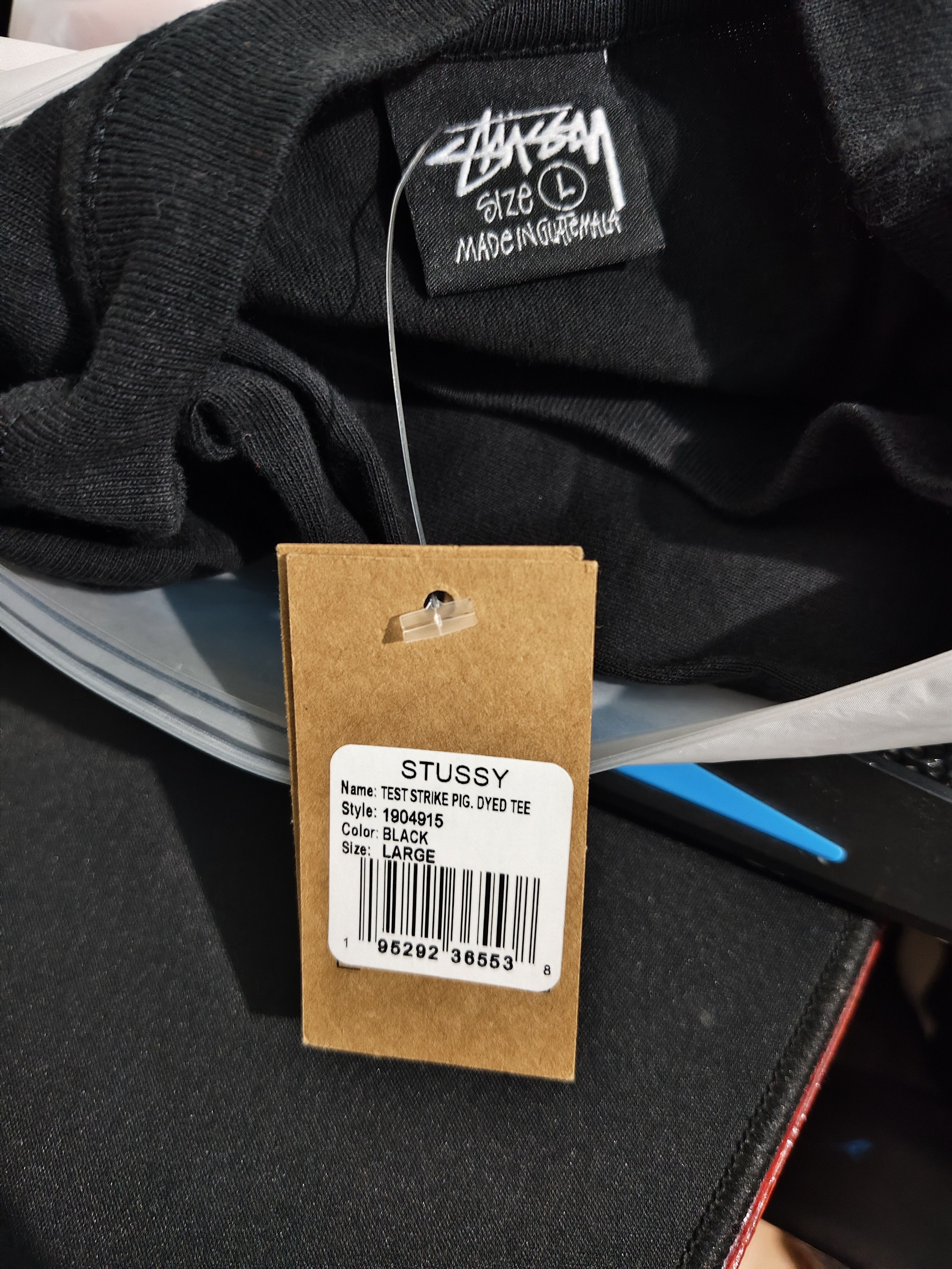 Stussy Stussy 8ball test strike pigment dyed tee Size US XL / EU 56 / 4 - 3 Thumbnail