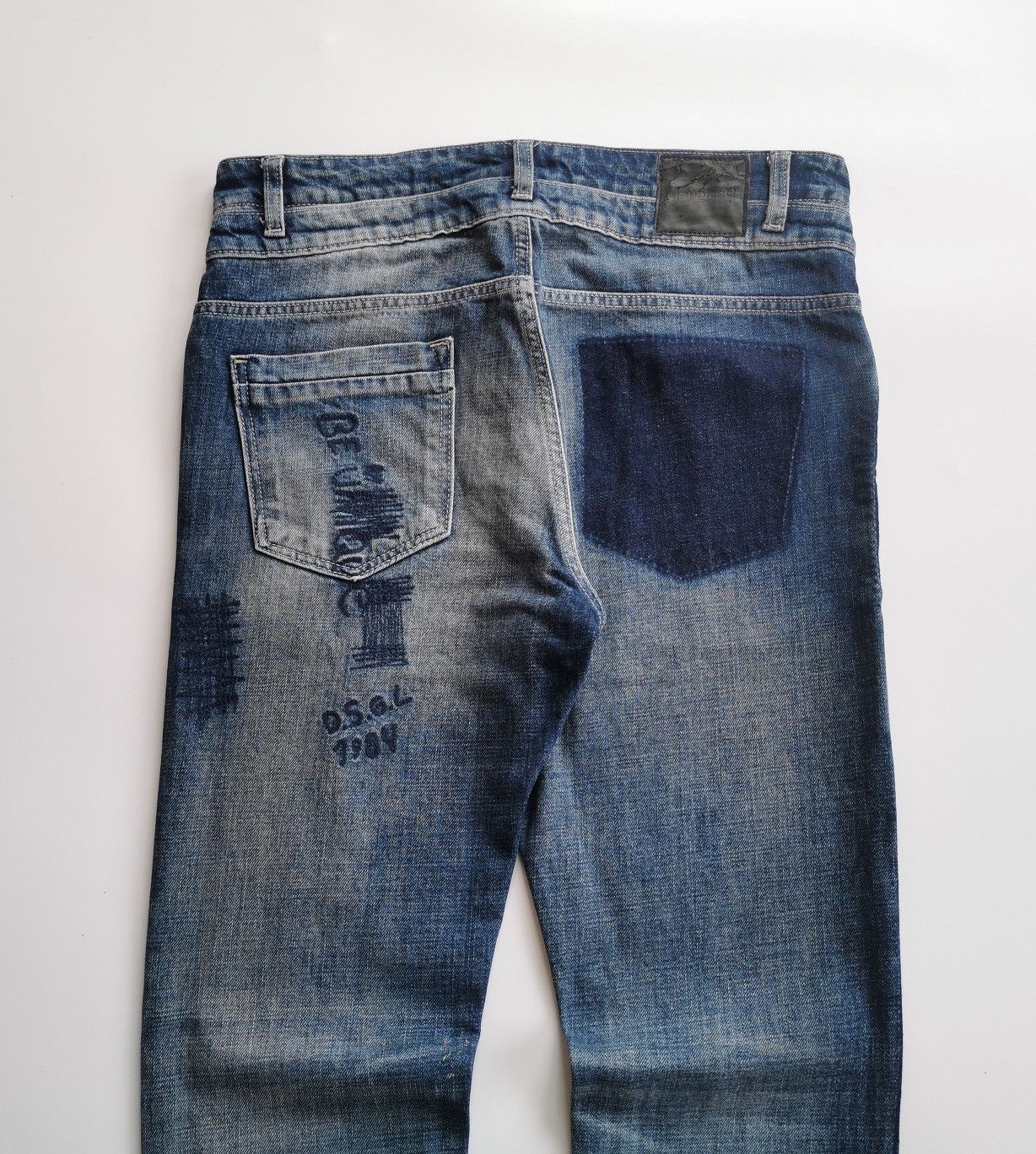 Japanese Brand Desigual Double Waist Jeans Size US 32 / EU 48 - 5 Thumbnail