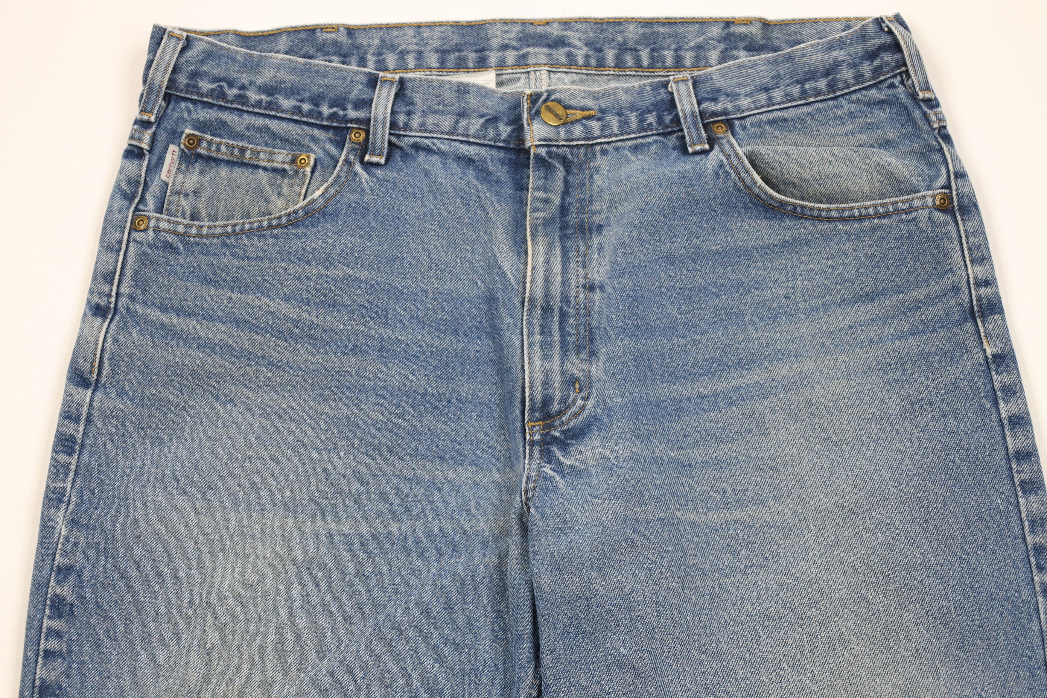 Carhartt Vintage Y2K Carhartt Spell Out Relaxed Fit Denim Jeans Size US 38 / EU 54 - 2 Thumbnail