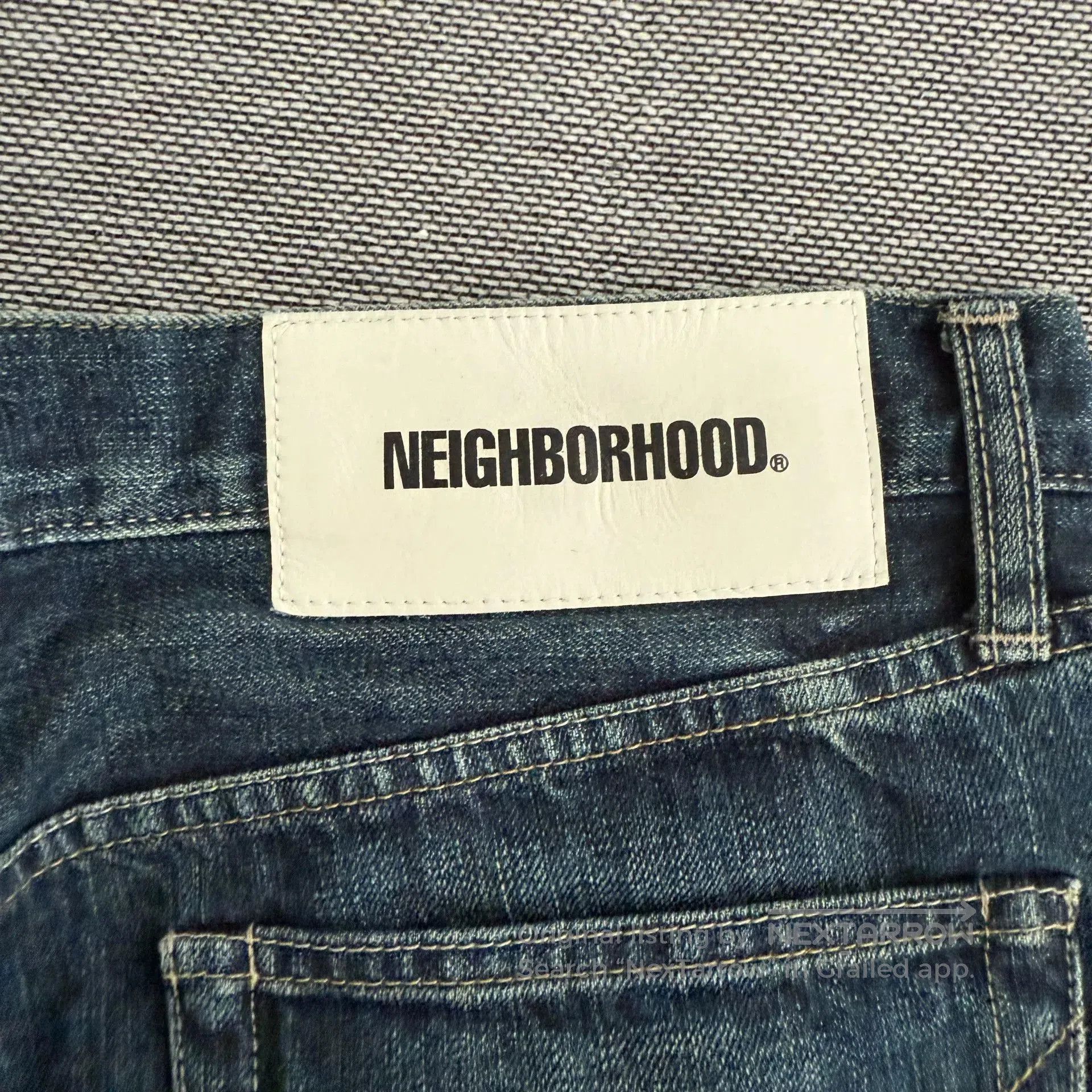 Neighborhood Neighborhood 24ss基础水洗牛仔裤. Size US 34 / EU 50 - 4 Thumbnail