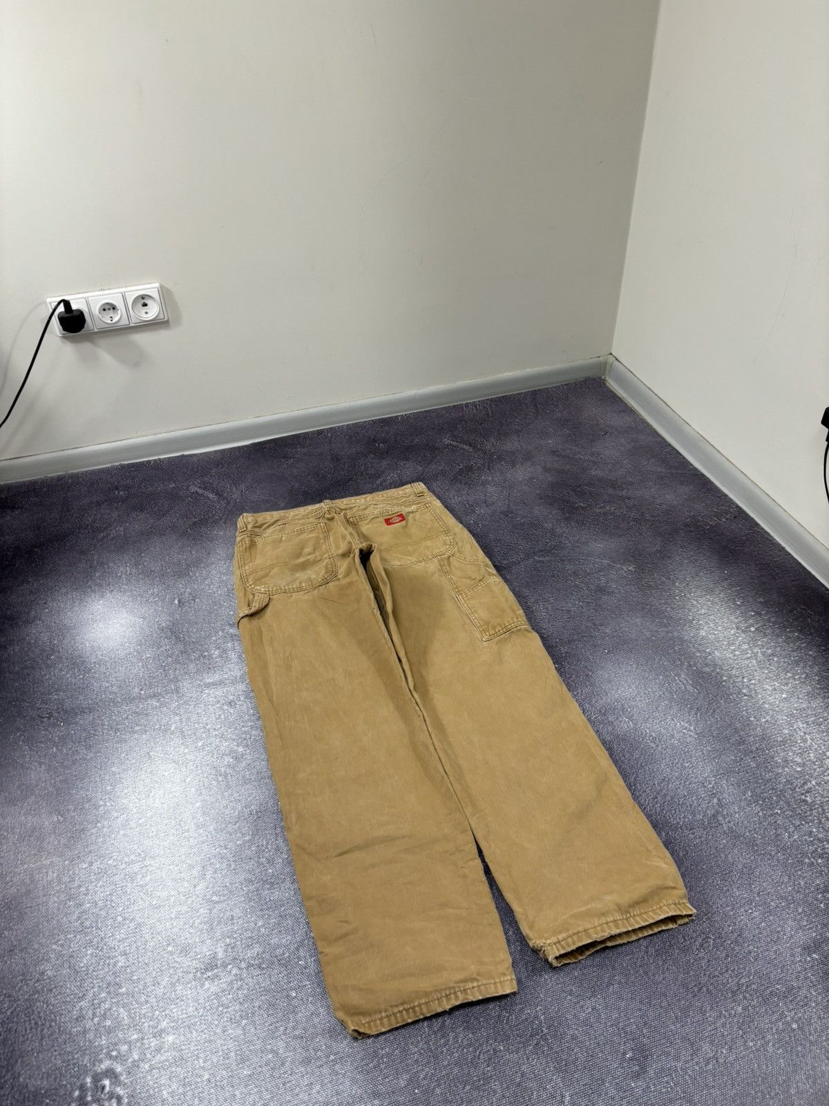Dickies Vintage Dickies Y2K Orange Carpenter USA Work Hype Pants Size US 32 / EU 48 - 3 Thumbnail