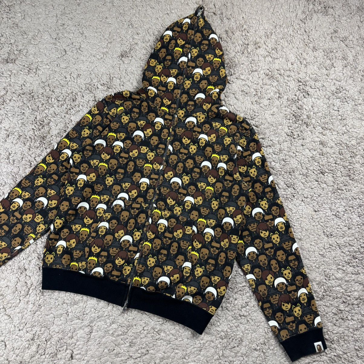 Bape Vintage Bape X Exile Milo Collaboration Full-Zip Hoodie Size US M / EU 48-50 / 2 - 4 Thumbnail
