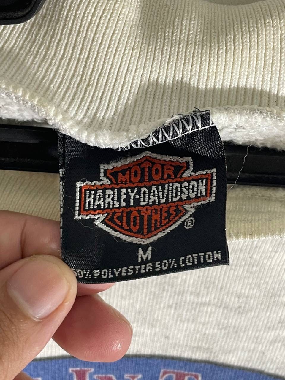 Harley Davidson Vintage 90s 1992 Harley Davidson bobs woodstock ill M Size US M / EU 48-50 / 2 - 10 Thumbnail