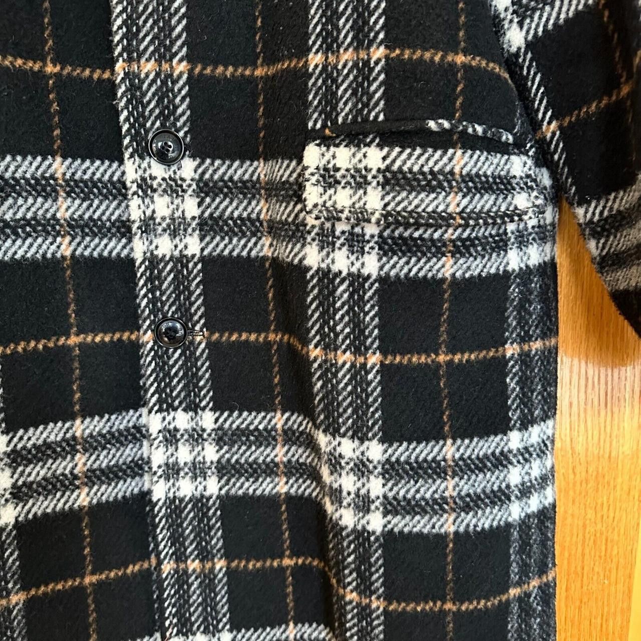 Gianni Feraud Gianni Feraud Oversized Black Plaid Checked Overcoat Size US L / EU 52-54 / 3 - 2 Thumbnail