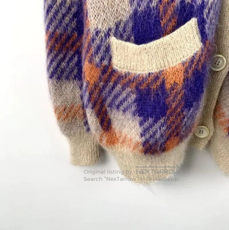 Miu Miu Miu Miu Colorblock Mohair Cardigan for Women . Size XS / US 0-2 / IT 36-38 - 4 Thumbnail