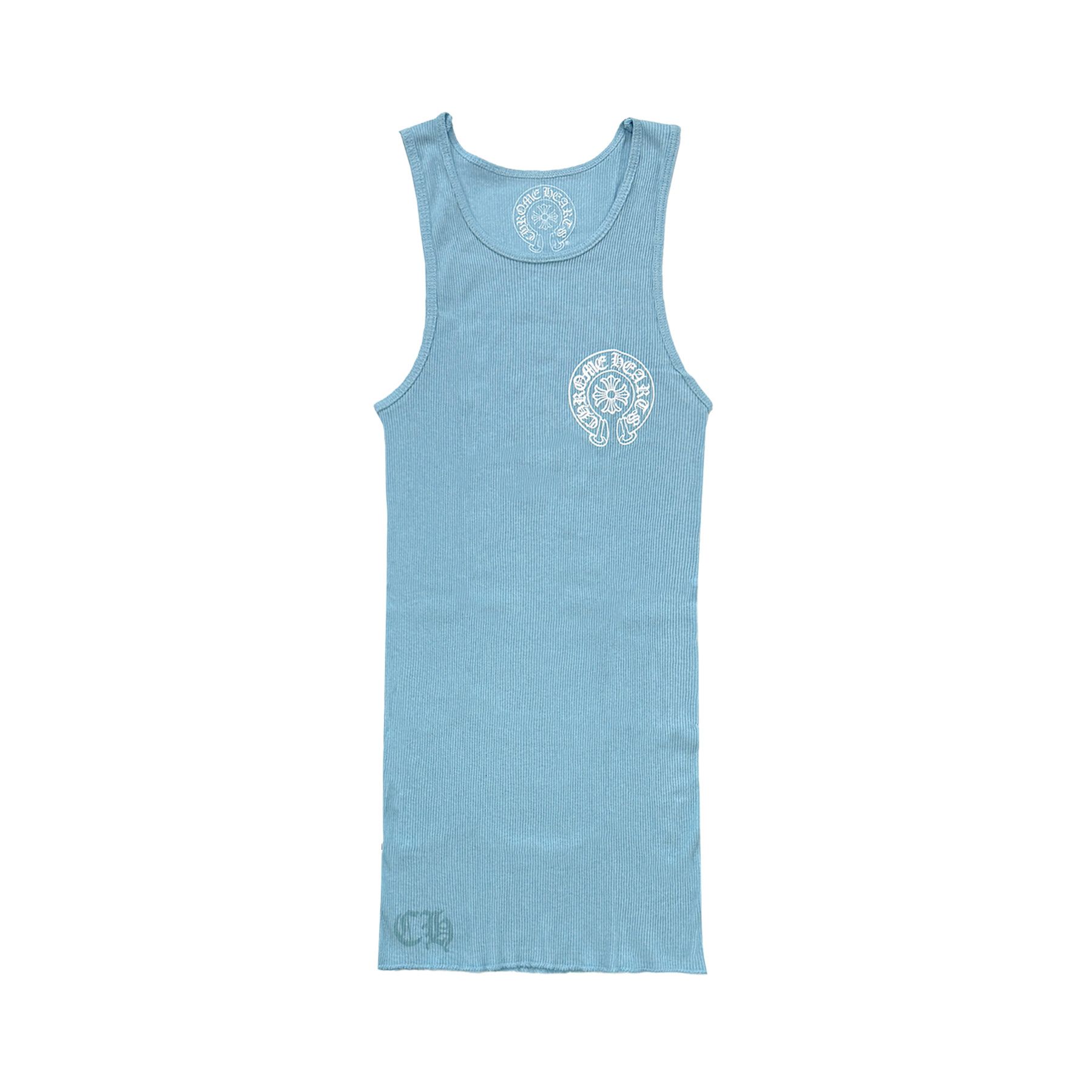 Chrome Hearts Chrome Heart Tank Top (Navy/Yellow) | Grailed