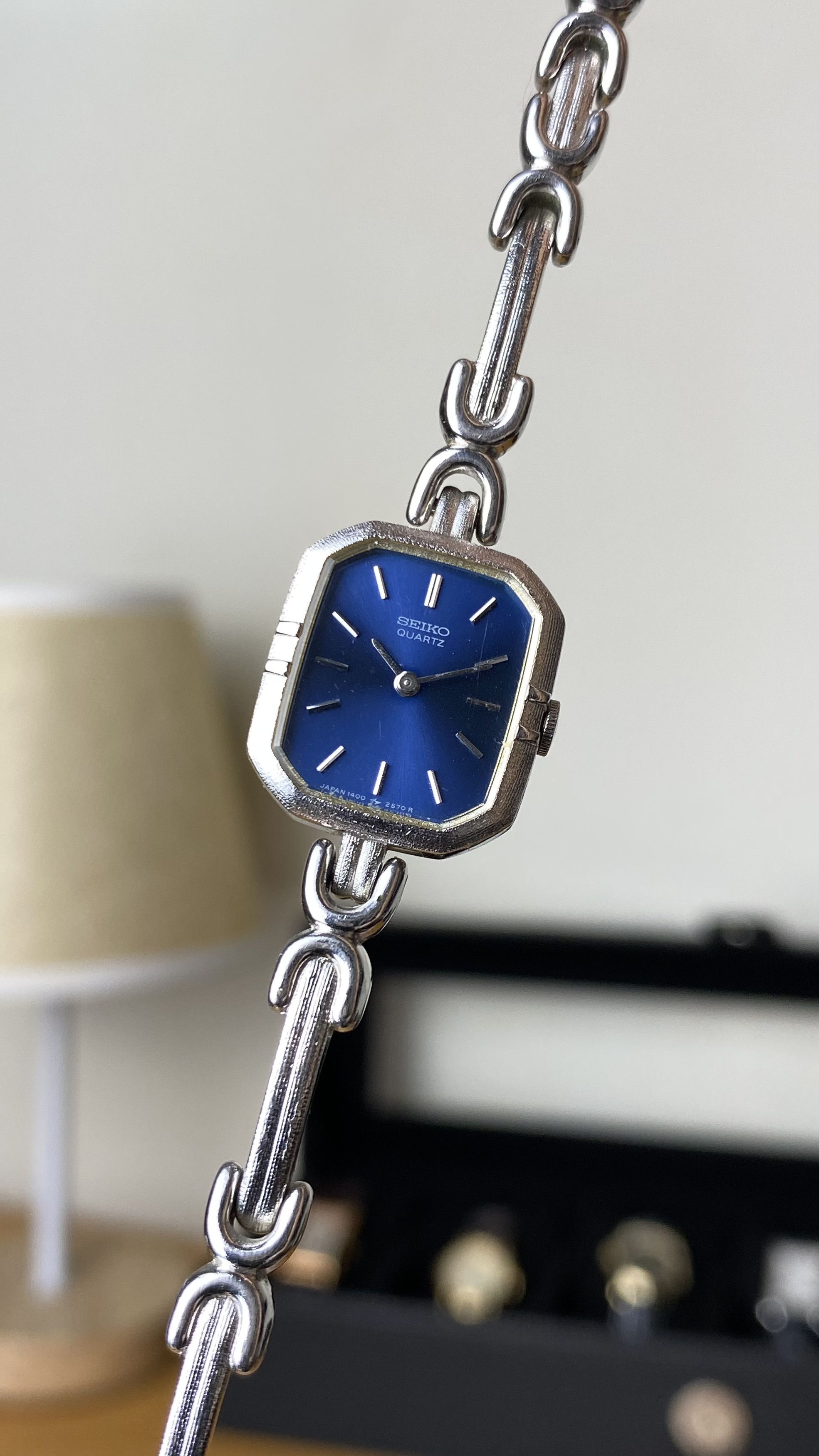 Seiko × Vintage 💥Vintage 80's Seiko Sunburst Blue Size ONE SIZE - 2 Thumbnail