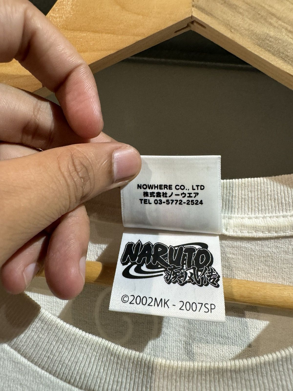 Bape VERY RARE BAPE X NARUTO TEE Size US L / EU 52-54 / 3 - 7 Thumbnail