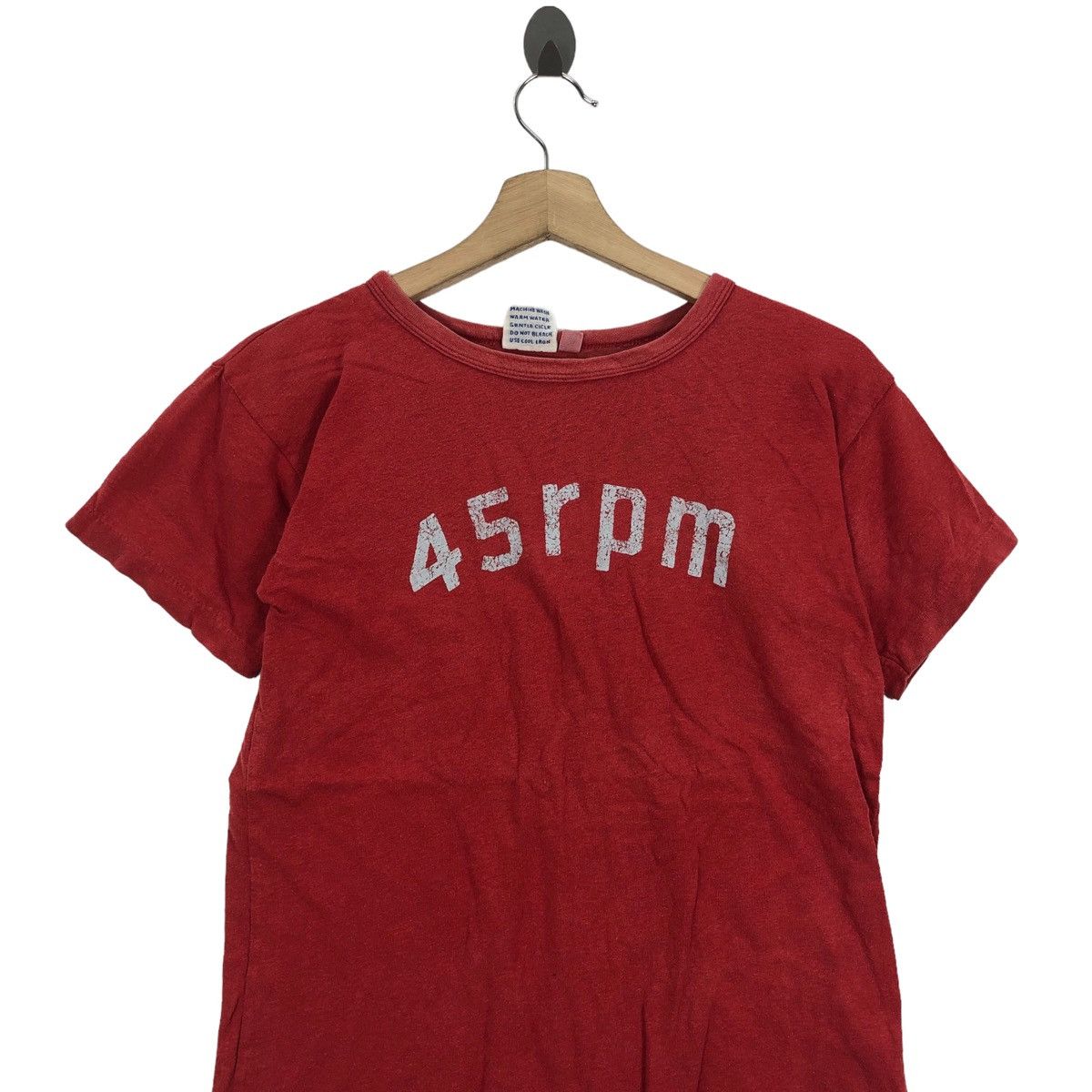Vintage Japanese Brand 45RPM JAPAN Size 1 Women T-Shirt