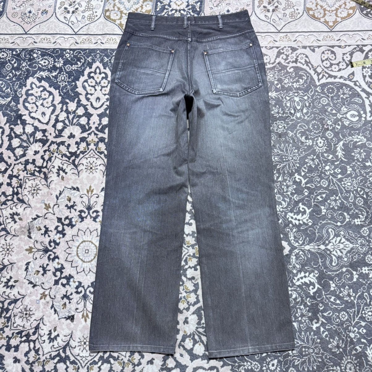 Needles Needles Faded Black Denim Loose Jeans Size US 31 - 18 Thumbnail