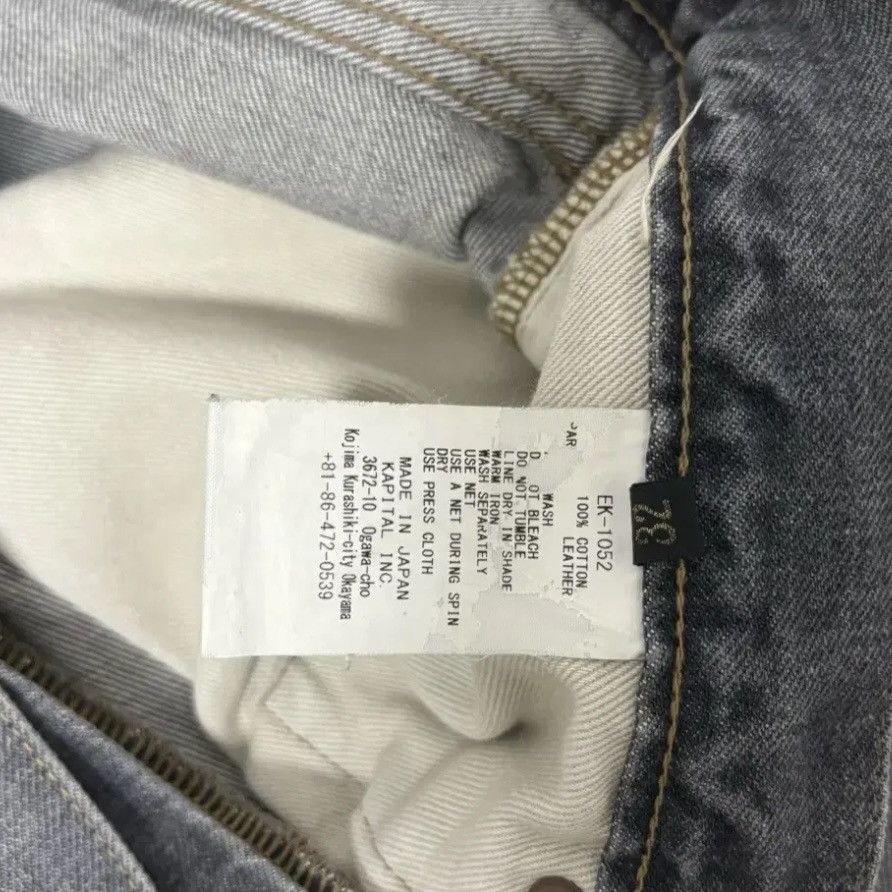 Kapital Kapital Bone Denim Shorts Size US 32 / EU 48 - 4 Thumbnail
