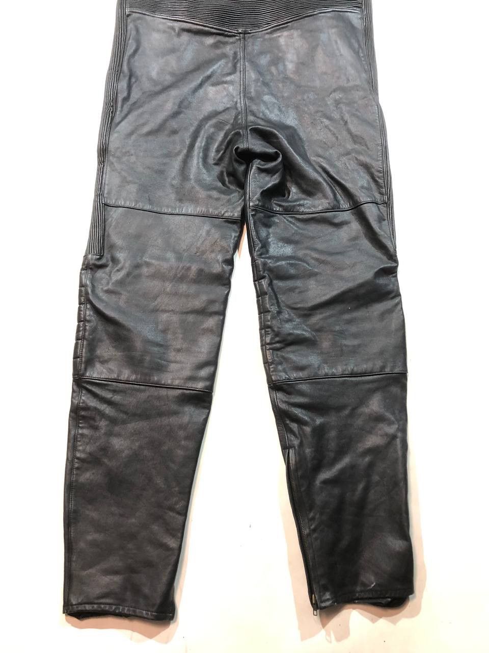 Genuine Leather × Vintage Krawehl Leder Overall Racing Biker Leather Vintage Size US 38 / EU 54 - 12 Thumbnail
