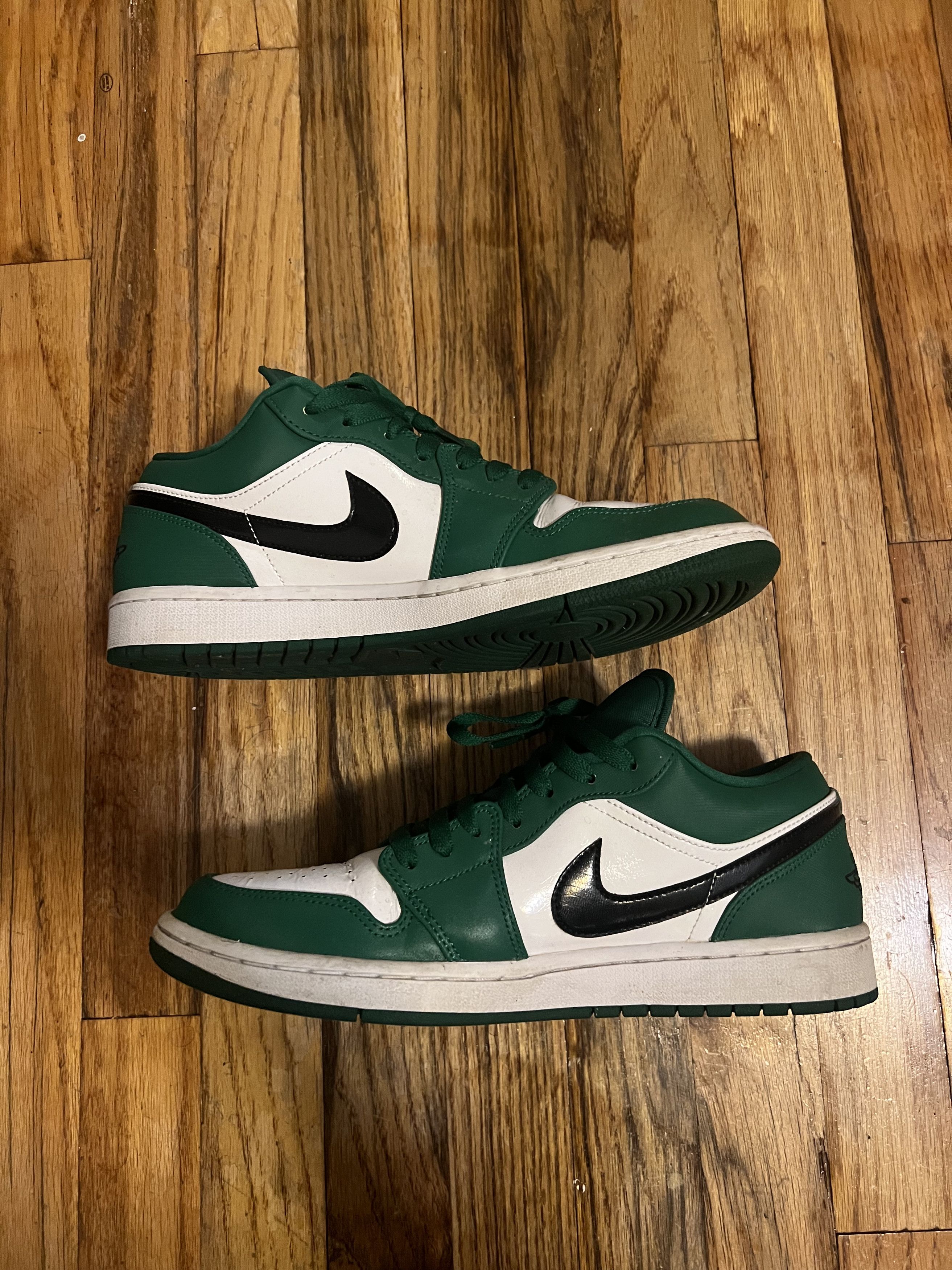 Jordan Brand Nike Jordan 1 Low Pine Green Size US 10 / EU 43 - 6 Thumbnail