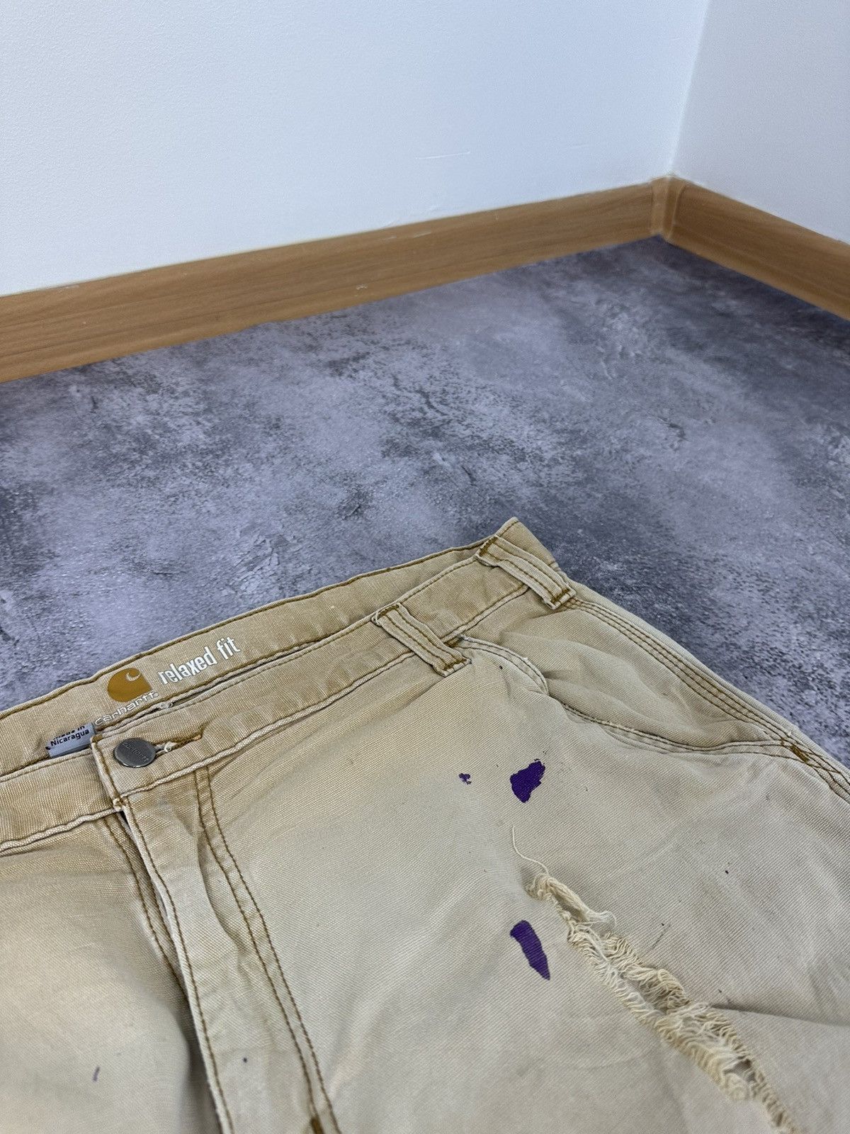 Carhartt Vintage Carhartt Double Knee Cargo Distressed USA Work Pants Size US 40 / EU 56 - 14 Thumbnail