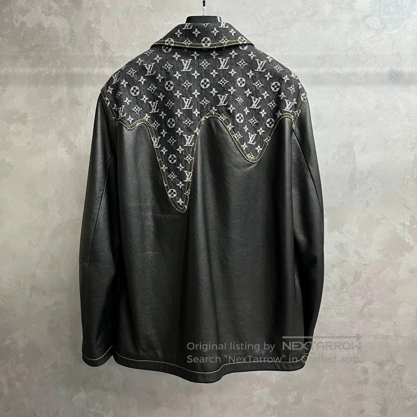 Louis Vuitton louis vuitton black logo pocket leather jacket. Size US L / EU 52-54 / 3 - 5 Thumbnail