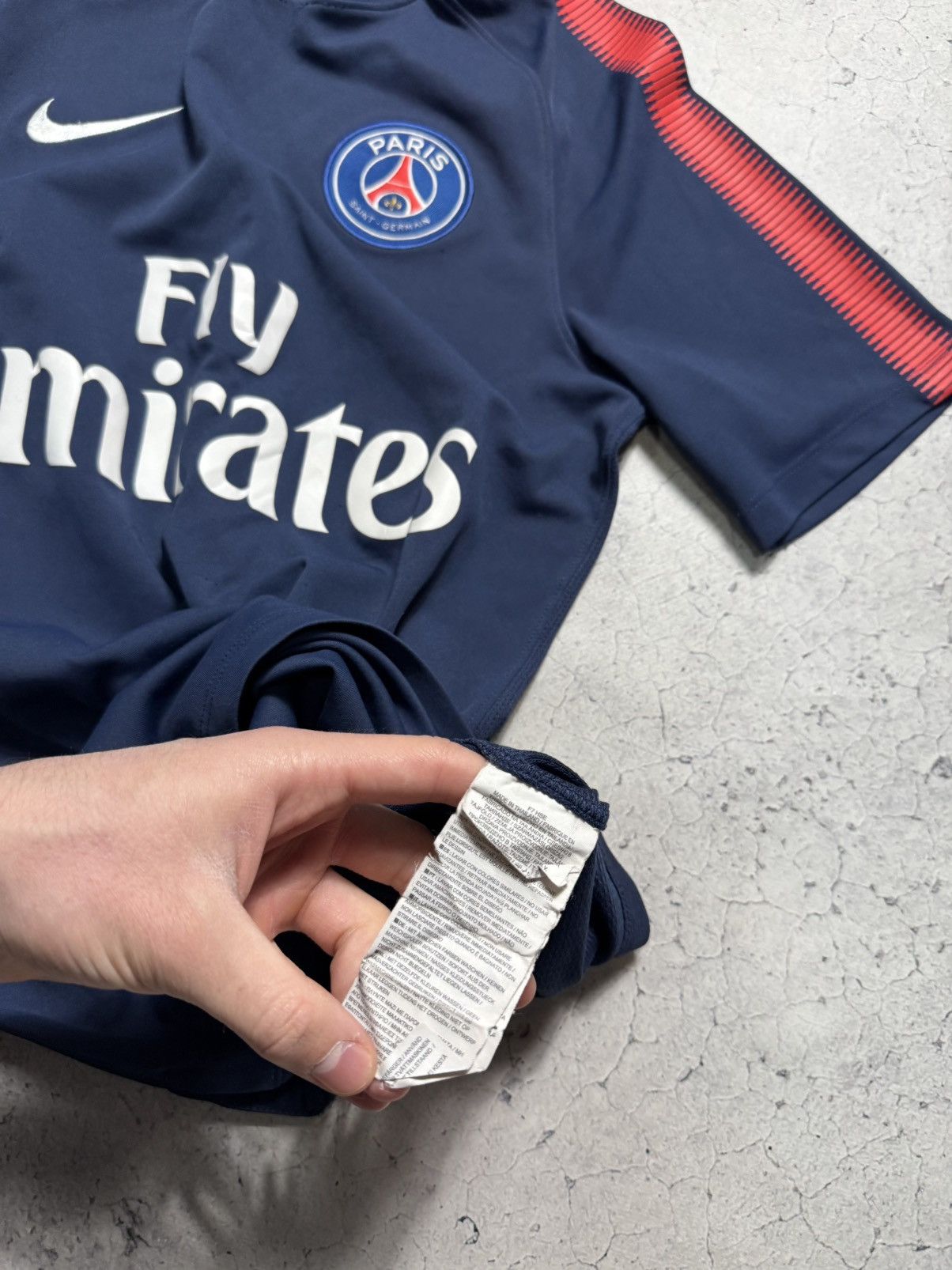 Nike Nike FC PSG Paris Saint Germain Vintage Soccer Jersey Shirt Size US S / EU 44-46 / 1 - 9 Thumbnail