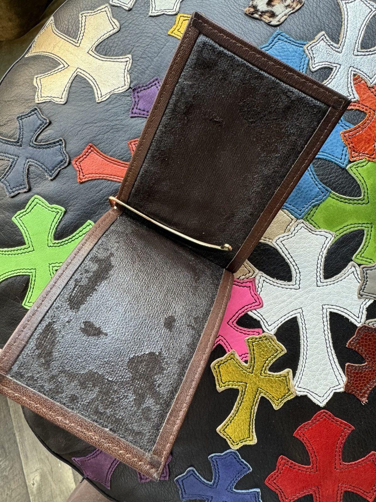 Vintage Vintage 80s 90s Herman Miller Bi-Fold Wallet Money Clip Size ONE SIZE - 3 Thumbnail