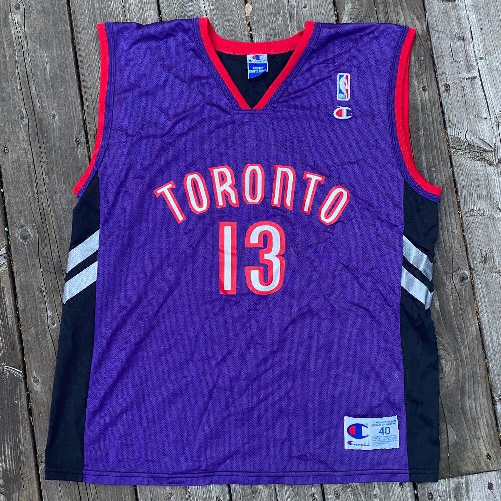 Champion × Vintage Vintage 1999 Champion Toronto Raptors Jerome Williams Jerse Size US M / EU 48-50 / 2 - 1 Thumbnail