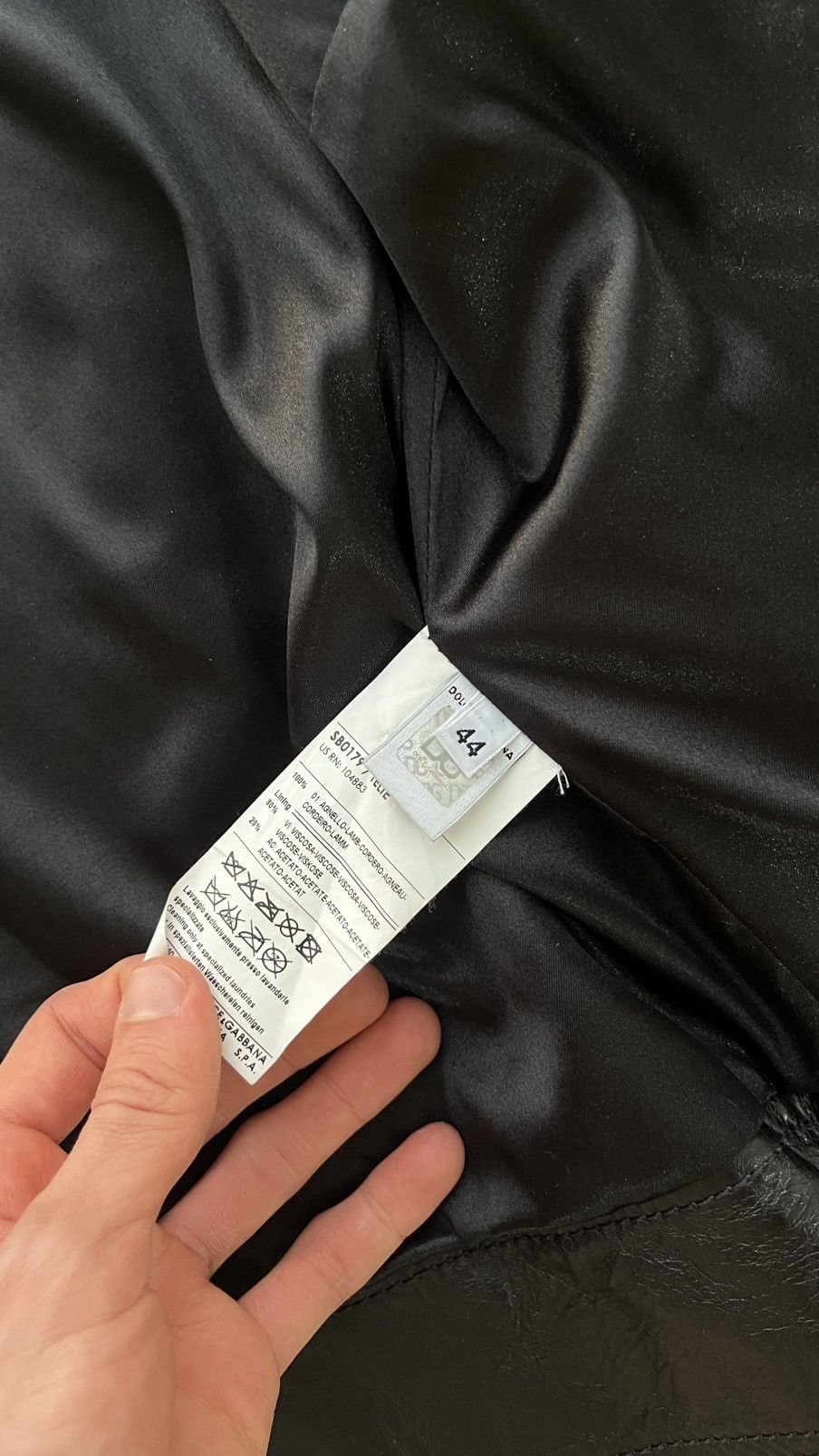 Dolce & Gabbana D&G Multipocket Leather Jacket Hedi Slimane Size US S / EU 44-46 / 1 - 8 Thumbnail