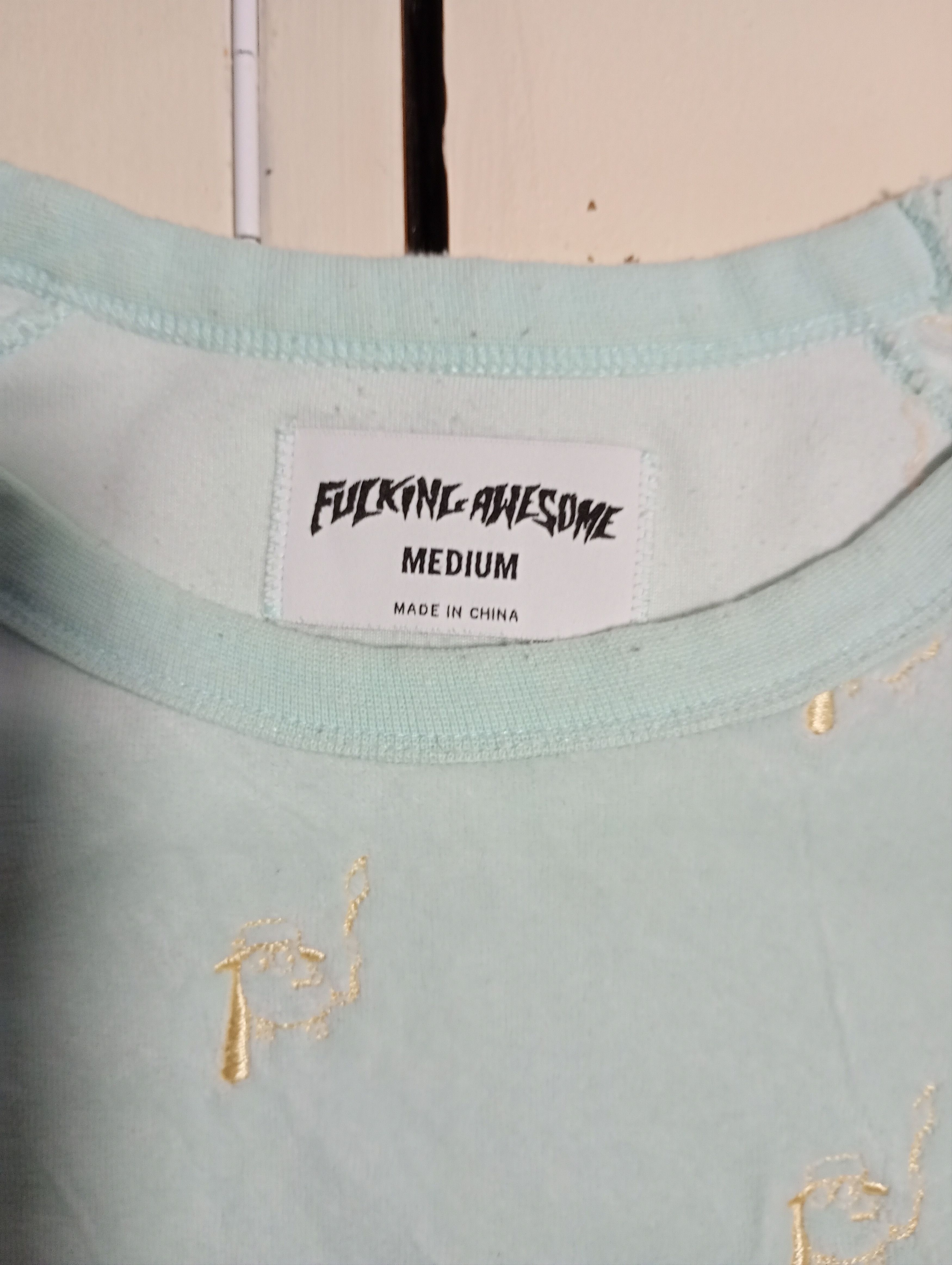 Fucking Awesome Fucking Awesome Velor All Print Sweatshirt Y2K Size US M / EU 48-50 / 2 - 8 Thumbnail