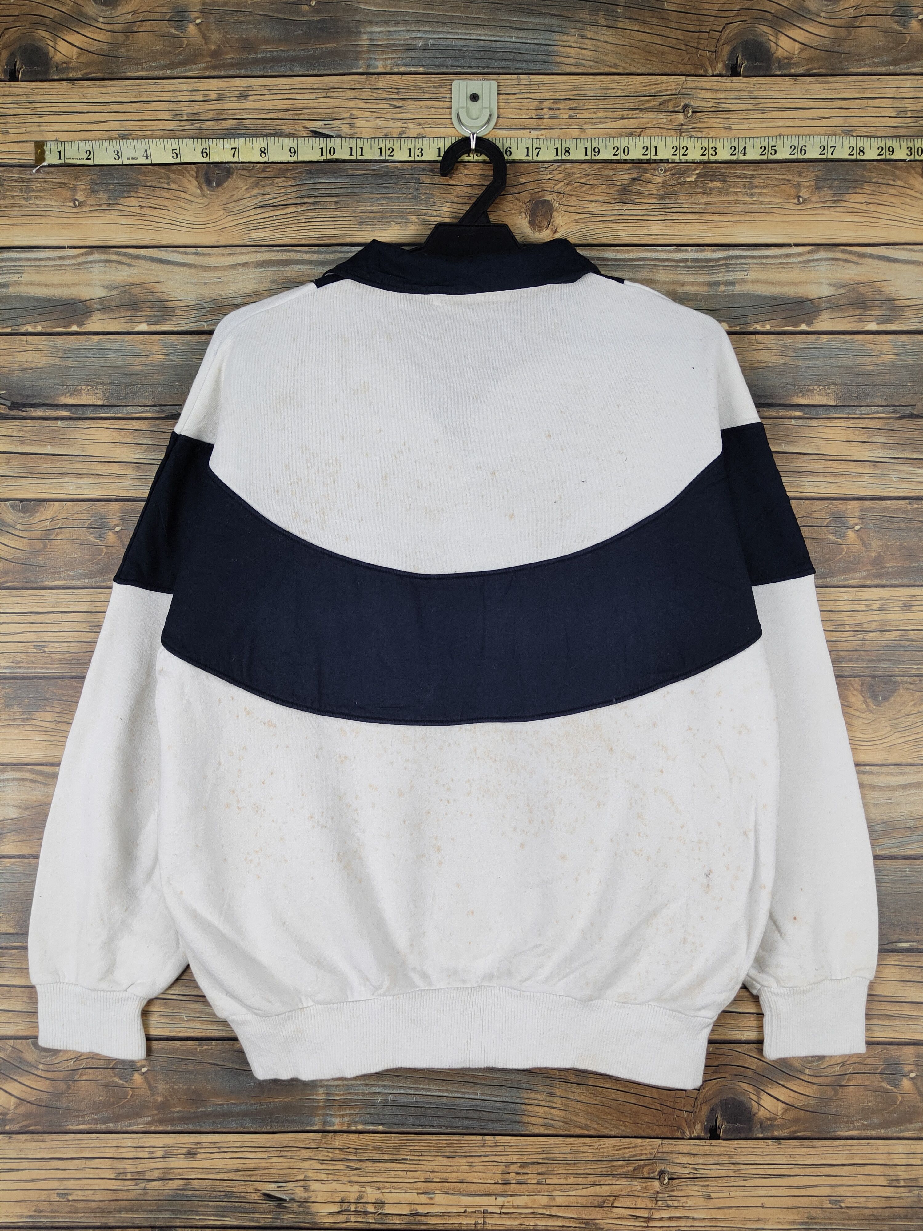 Japanese Brand × Vintage Sporutino White Black vintage Sweatshirts #W1170 Size US M / EU 48-50 / 2 - 7 Thumbnail
