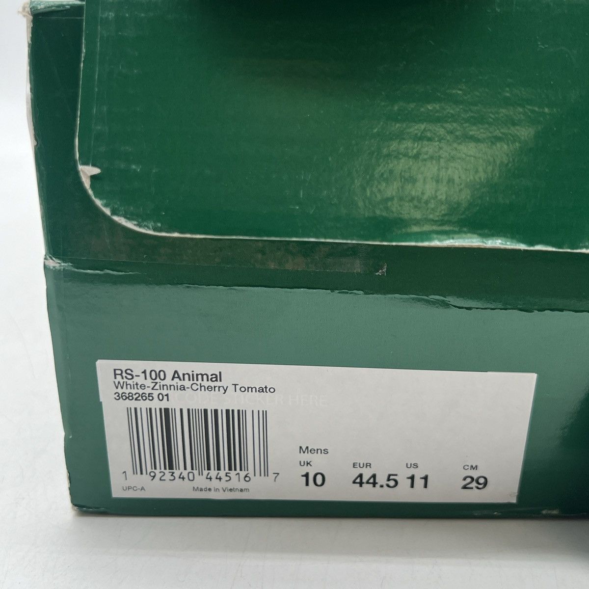 Puma Rs-100 Animal Size US 10 / EU 43 - 6 Thumbnail