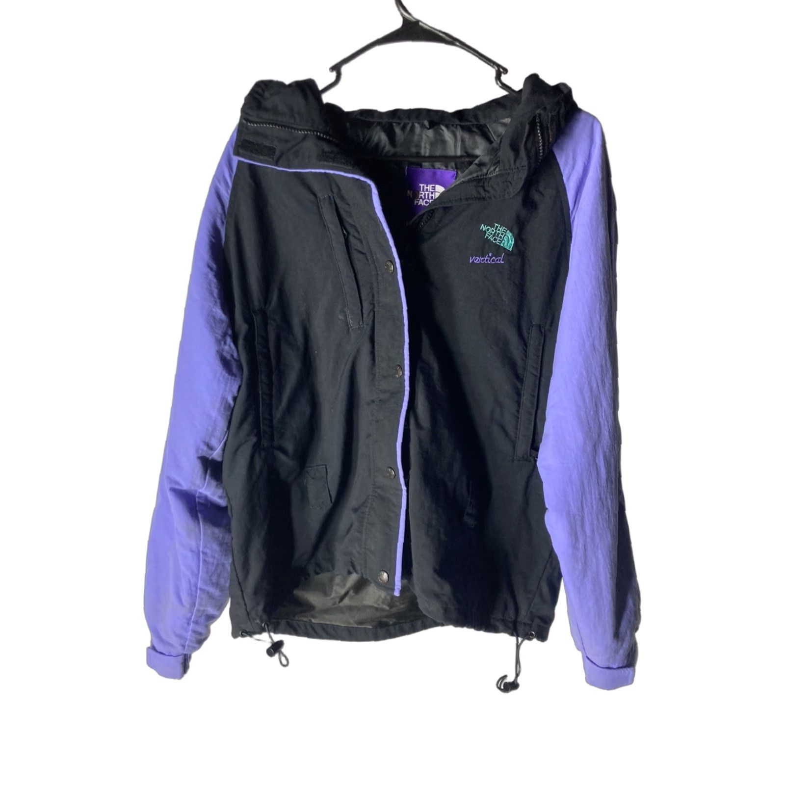 The North Face VINTAGE The North Face Vertical Gore-Tex Jacket Womens 12 Purple 90s Water Resistant Gore Tex Large Size XL / US 12-14 / IT 48-50 - 1 Thumbnail