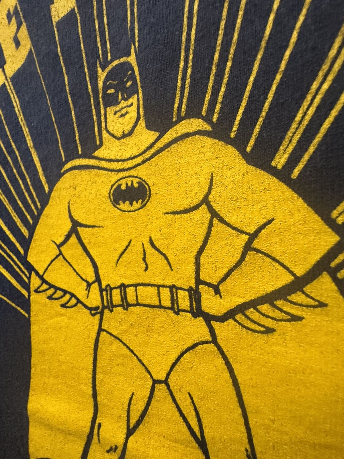Cartoon Network Vintage Batman Crime Fighter Superhero Cartoon Tee Comics Size US L / EU 52-54 / 3 - 8 Thumbnail