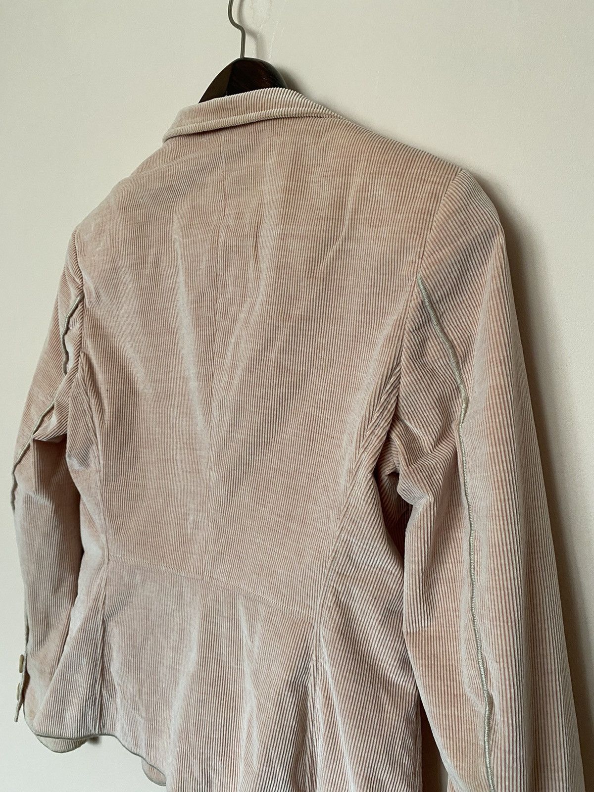 Brunello Cucinelli Brunello Cucinelli Blazer Velvet Pink Size M / US 6-8 / IT 42-44 - 5 Thumbnail