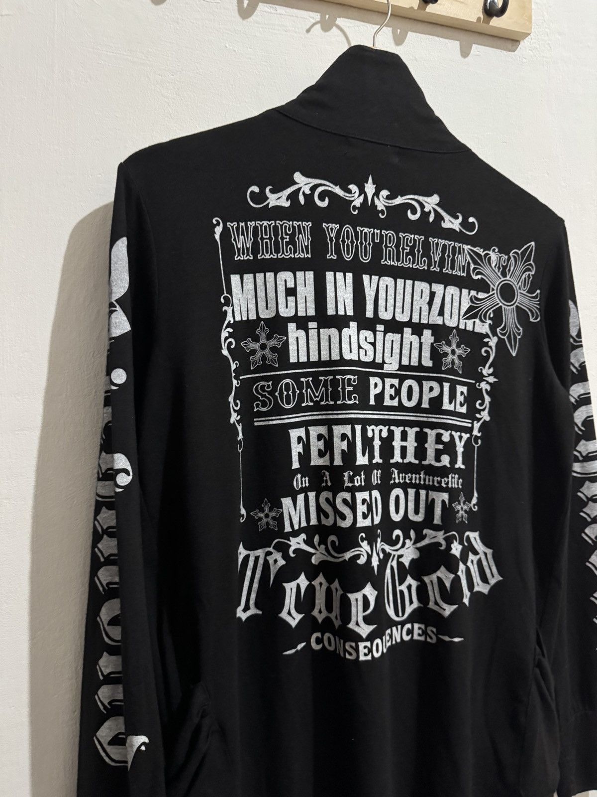 Hysteric Glamour × If Six Was Nine × Japanese Brand Y2k M.K.R cross ifsixwasnine style light cardigan Size US M / EU 48-50 / 2 - 5 Thumbnail