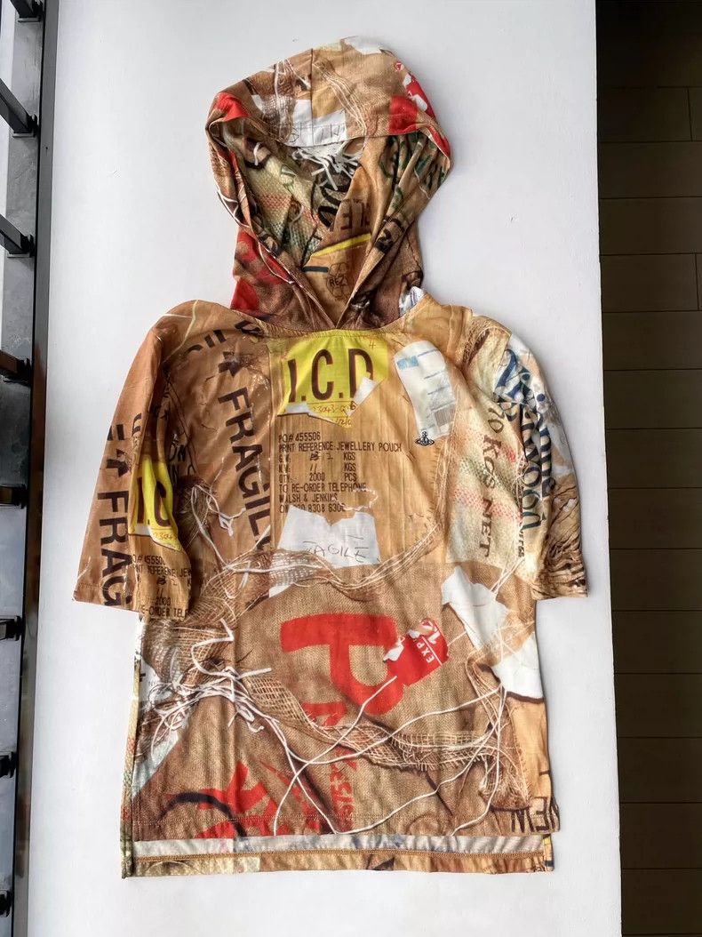 Vivienne Westwood Vivienne Westwood Mesh Hooded Sweatshirt- DMC Size US S / EU 44-46 / 1 - 1 Thumbnail