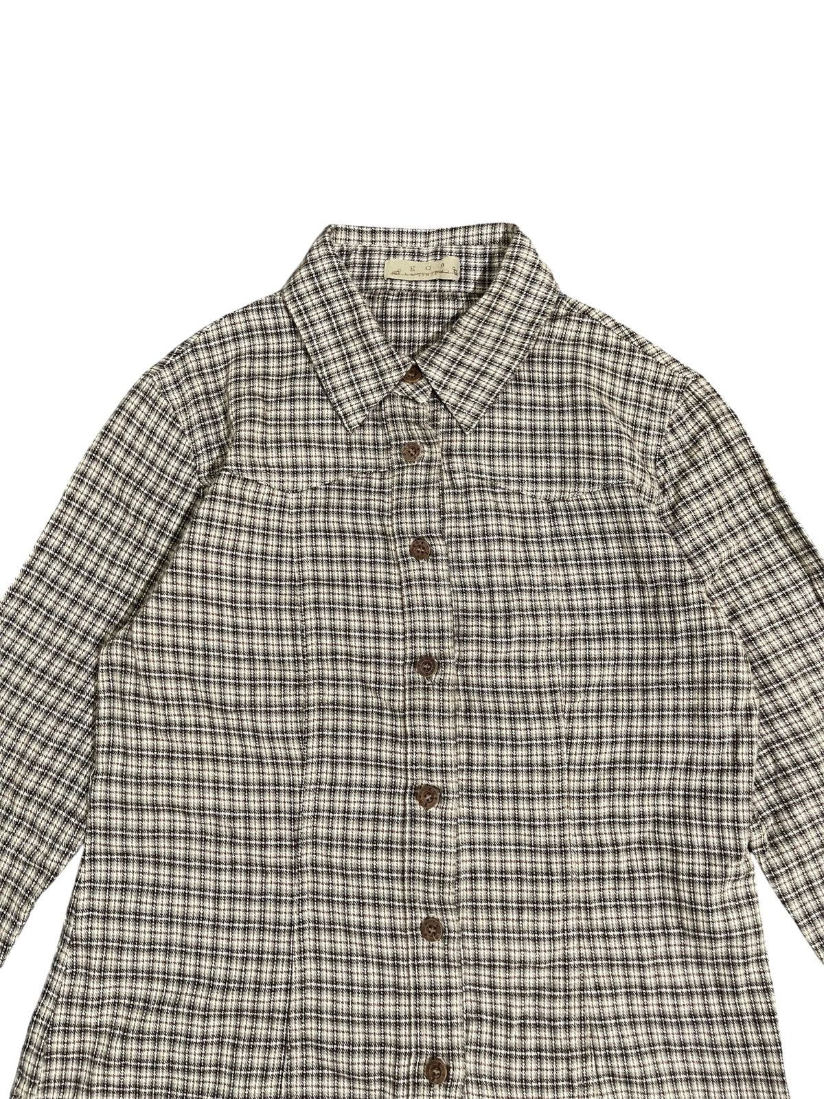 GOA 2000's GOA Plaid Punk Style Western Shirt Flannel Size US S / EU 44-46 / 1 - 4 Thumbnail