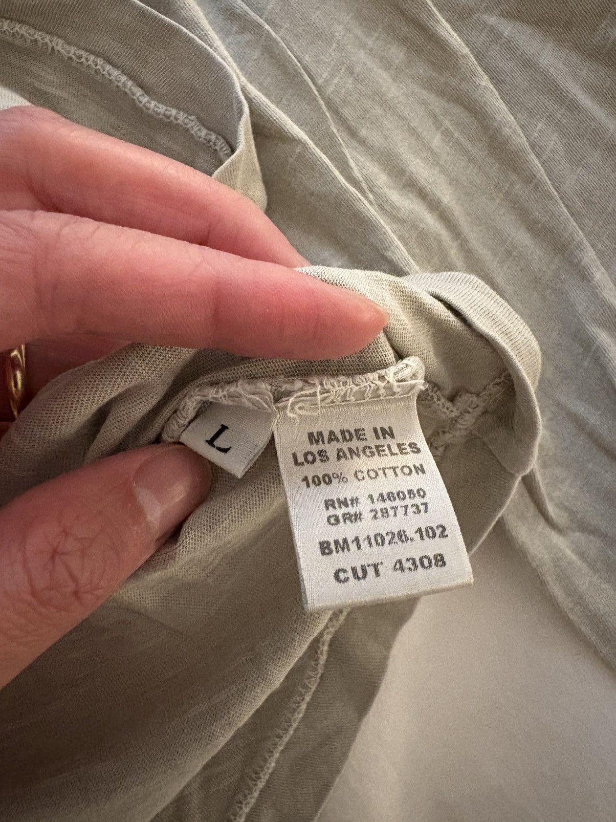Buck Mason Buck Mason Pima Cotton Long Sleeve Size US L / EU 52-54 / 3 - 9 Thumbnail