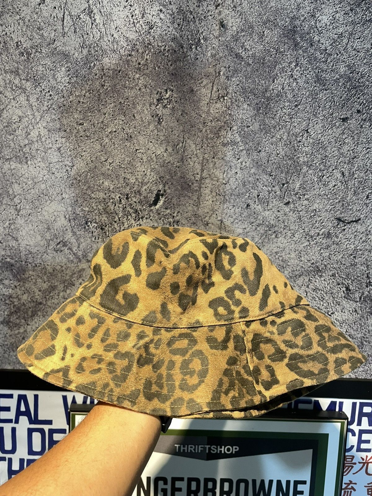 Japanese Brand Leopard bucket hat Size ONE SIZE - 1 Thumbnail