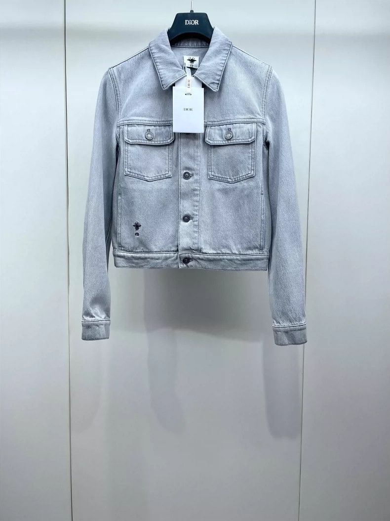 Dior Dior Animal Print Denim Jacket-2505 Size M / US 6-8 / IT 42-44 - 2 Thumbnail