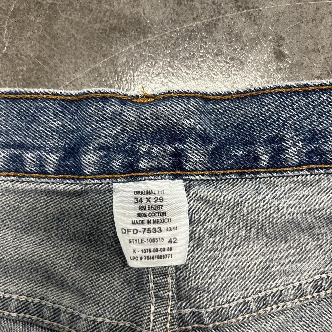 Vintage Crazy Vintage Y2K/2000s Baggy Skater Style Workwear Denim Jeans! Size US 34 / EU 50 - 7 Thumbnail