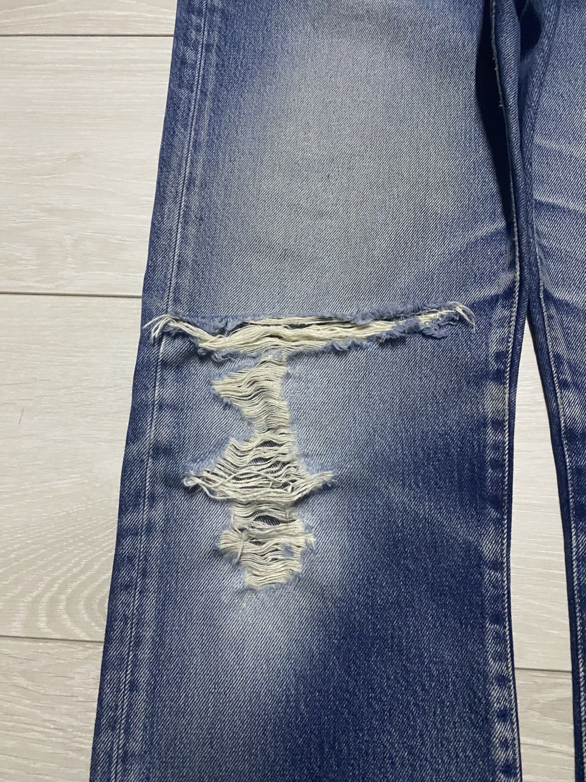 Replay Vintage Replay Jeans Mv914532 Distressed Faded Wash Jeans Size US 29 - 7 Thumbnail