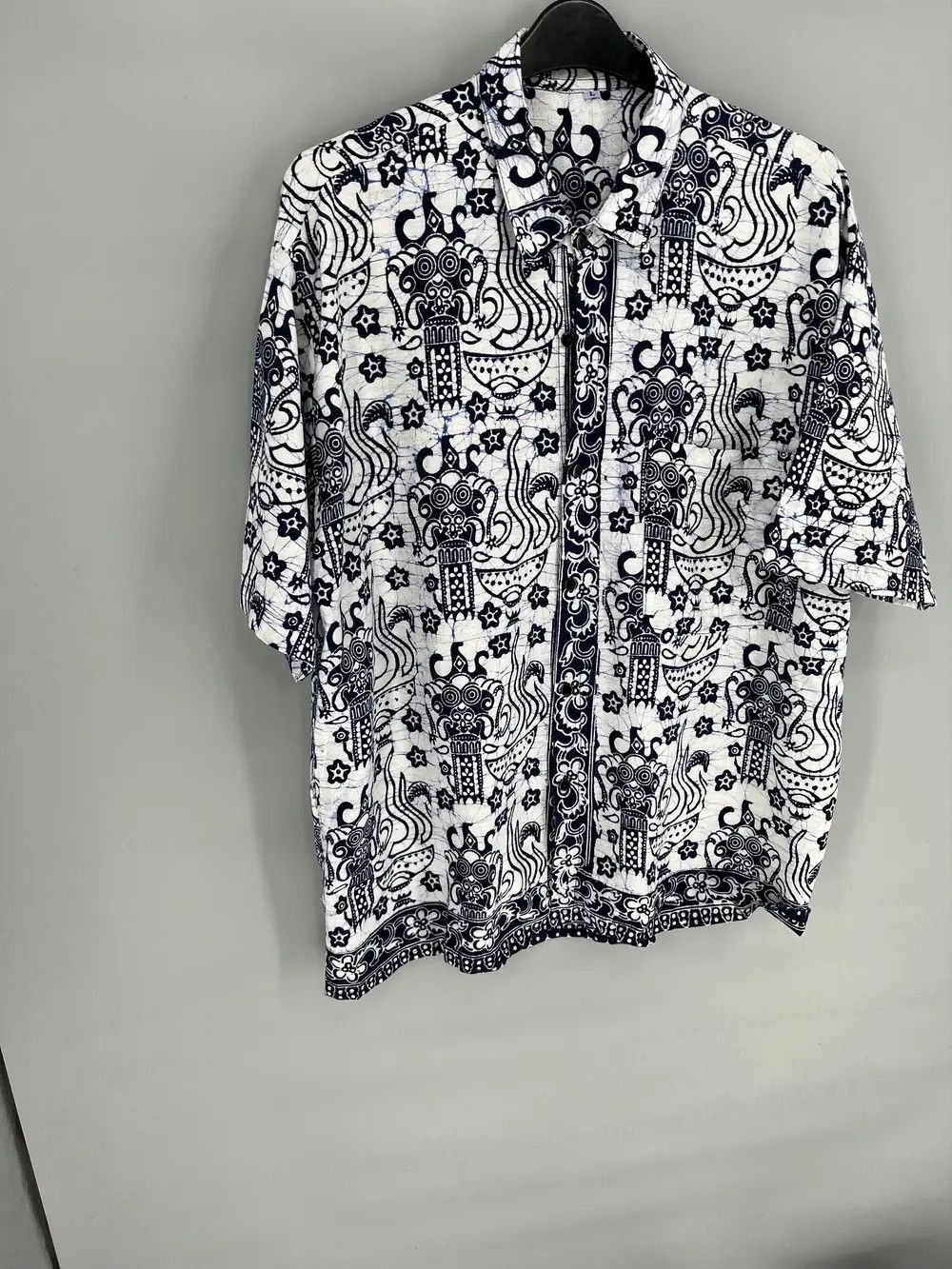 Vintage Vintage Crazy Aloha Joe Hawaiian Shirt Beach Surfing Rare Size US L / EU 52-54 / 3 - 2 Thumbnail
