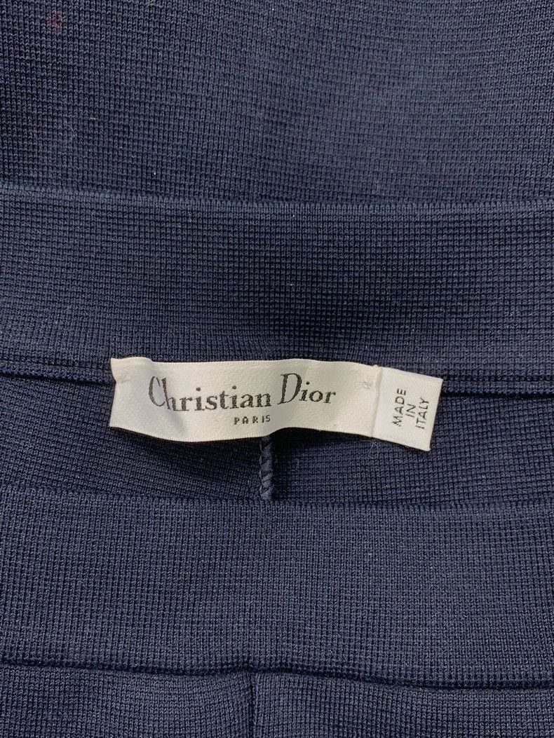 Dior Dior Blue knitted wide-leg shorts Size 25" / US 0 / IT 36 - 4 Thumbnail